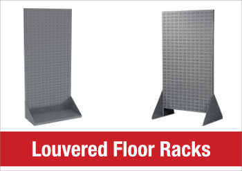 Louvered Floor Racks
